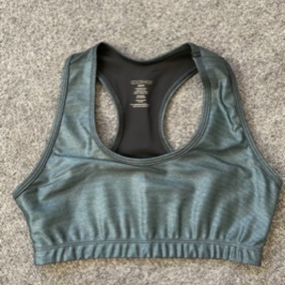 Goldsheep Blue Glitter Bra